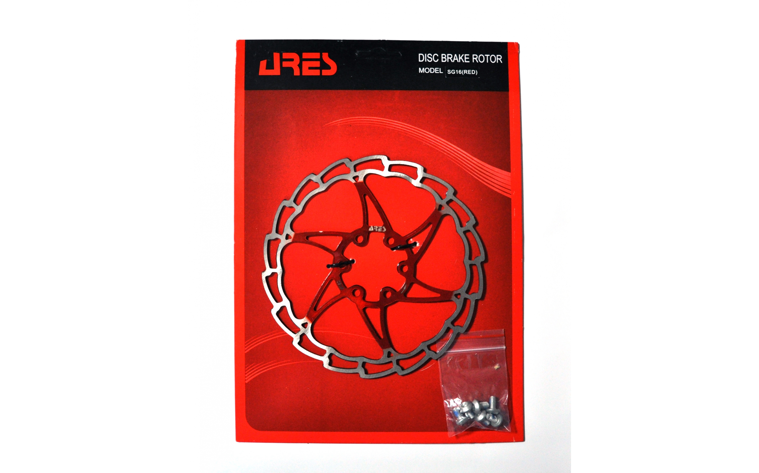 Ротор disk Ares 160мм SG16, червоний
