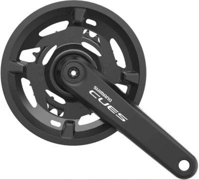 Шатун Shimano CUES FC-M2000 40-26Т, 170мм, чорний, для 9/10/11-швидк., без фіксуючого болта