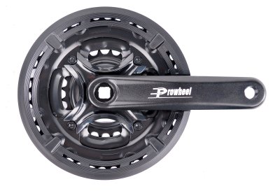 Шатун Prowheel АЛ 24/34/42Тх152мм, МА-AT45, чорний