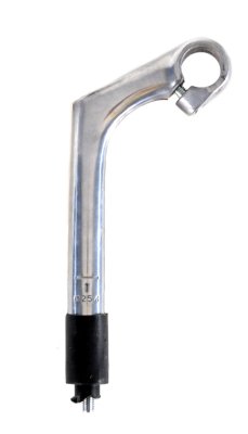 Винос керма АЛ 25,4х25,4х80х200мм різьб., HS067, сріб.