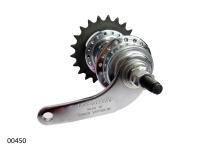 Втулка гальм. Velosteel СТ 14Gx36Н 22T, сріб., Чехія