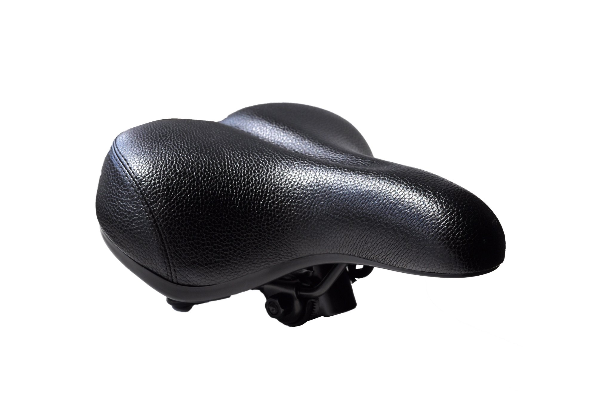 Сідло дорож. Baisike 260х210мм чорне, пружина СТ, N668