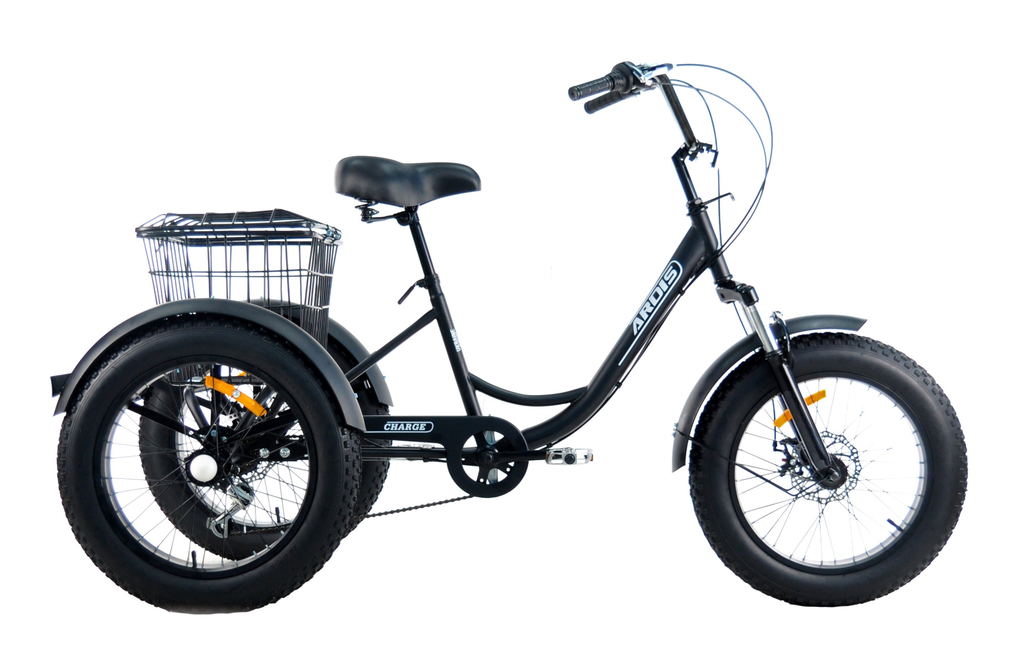 Велосипед ARDIS 20 CТВ СТ "CHARG" 3-х колісний, чорний