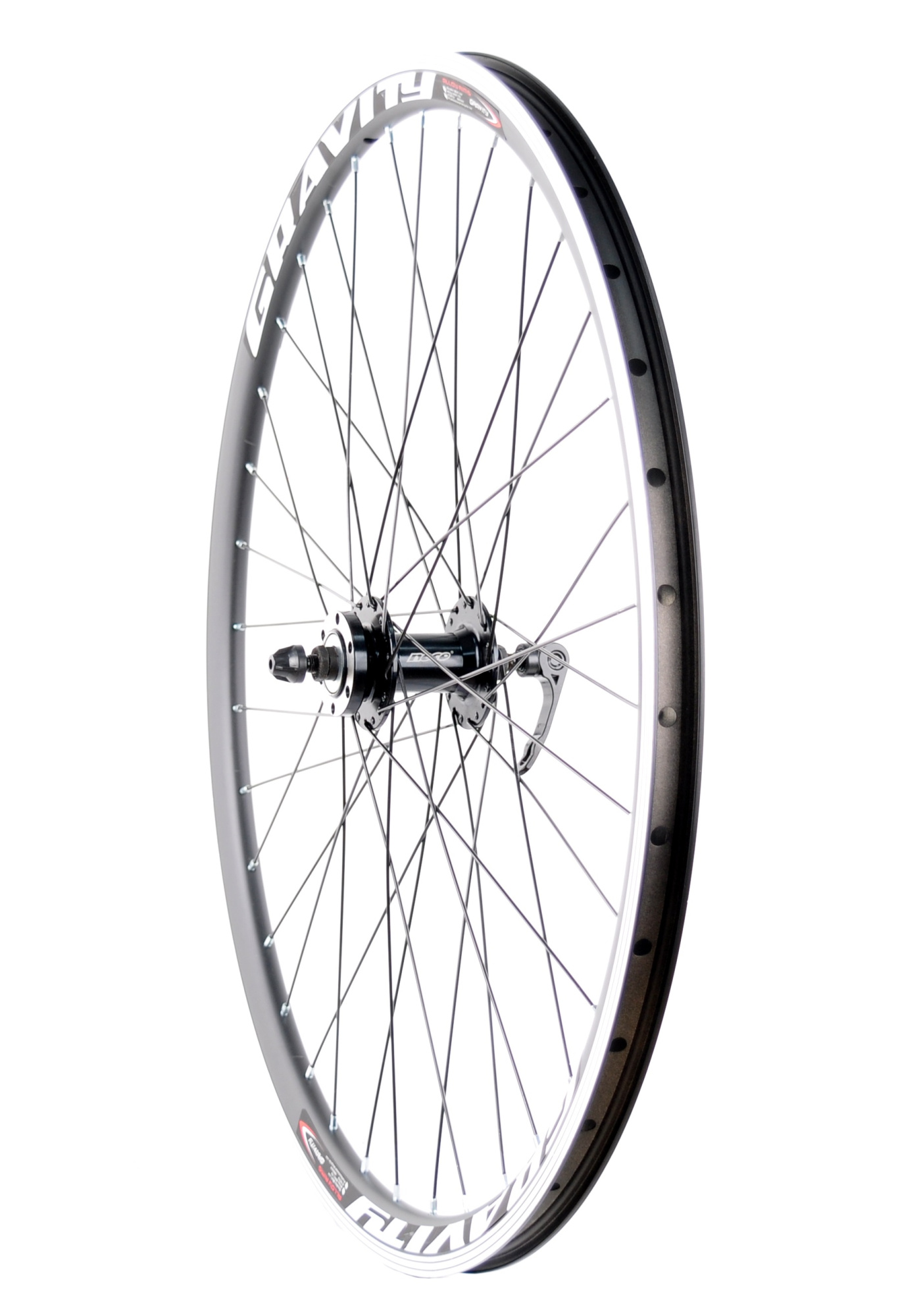 Колесо АЛ 27,5" переднє 14Gх36Н втулка NECO MS31F,ексцентрик