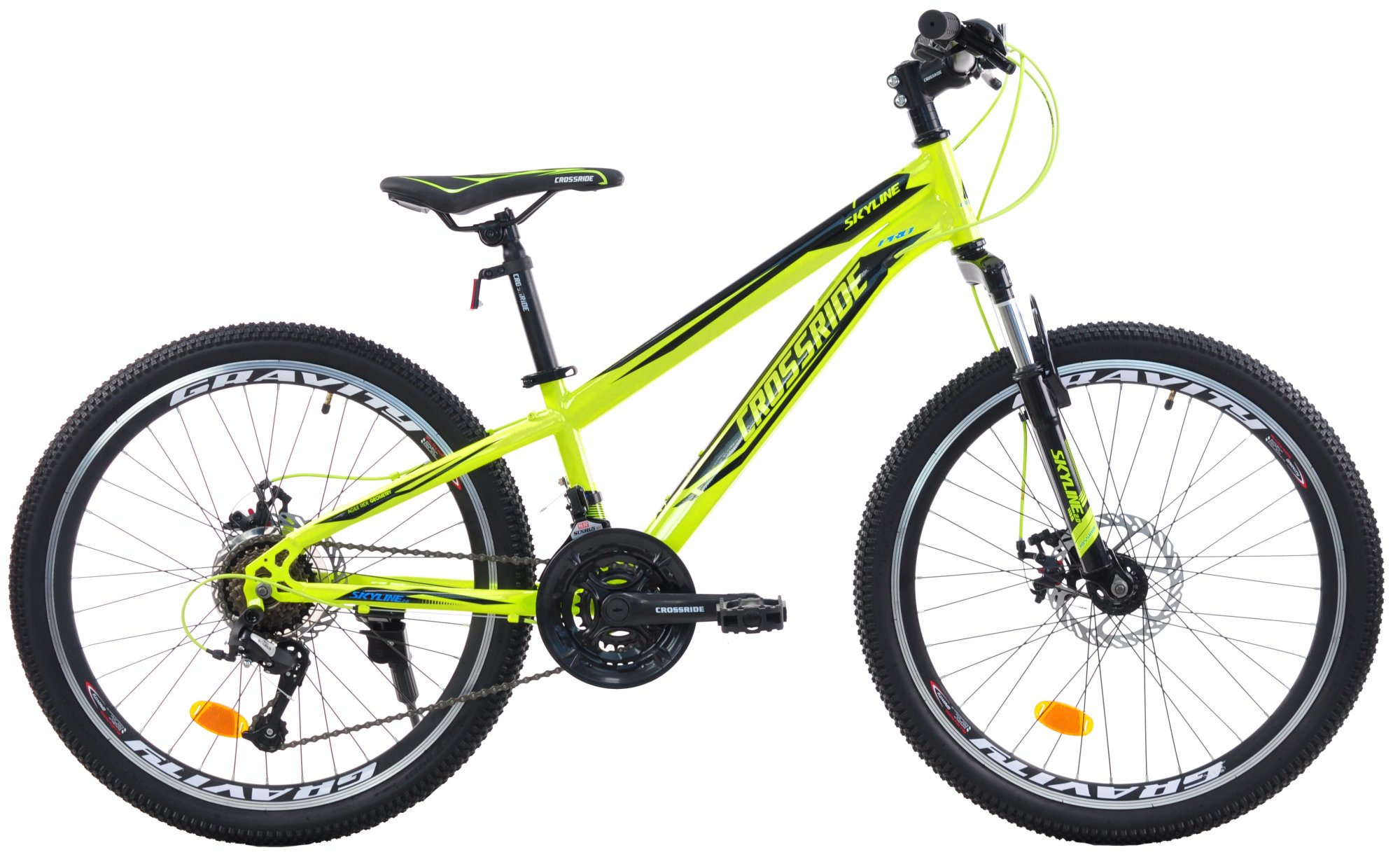 Велосипед CROSSRIDE 24 MTB ST "SKYLINE" 2.0