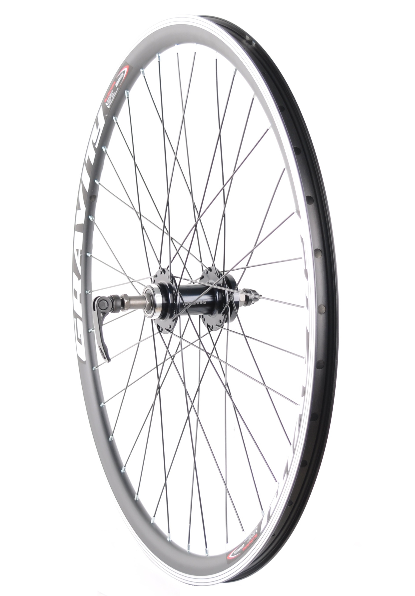 Колесо АЛ 26" переднє 14Gх36, втулка Shunfeng HB03F