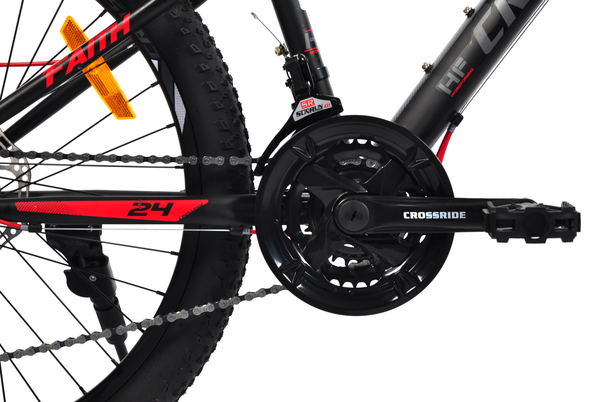 ВЕЛОСИПЕД CROSSRIDE 24 MTB ST "FAITH"