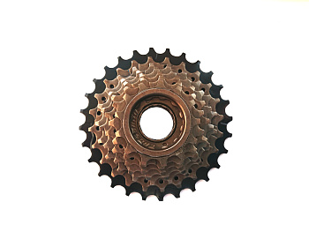 Вільнобіг Crossride 7-шв. CR-FW7i 13-28T, чорн.-коричн.