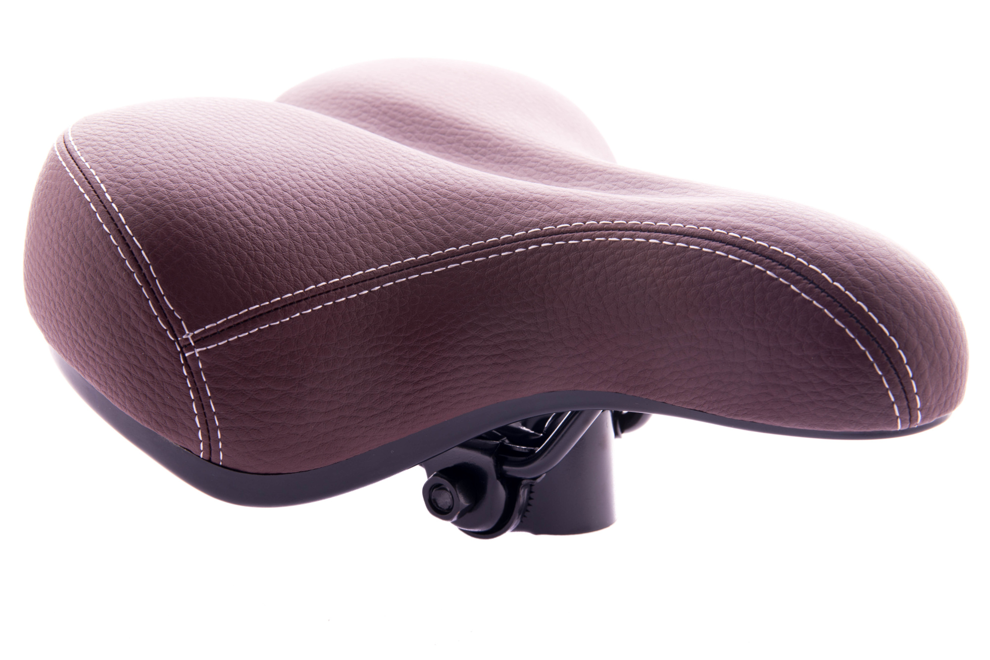 Сідло дорож. Baisike 255x210мм корич., пружина CT, N318