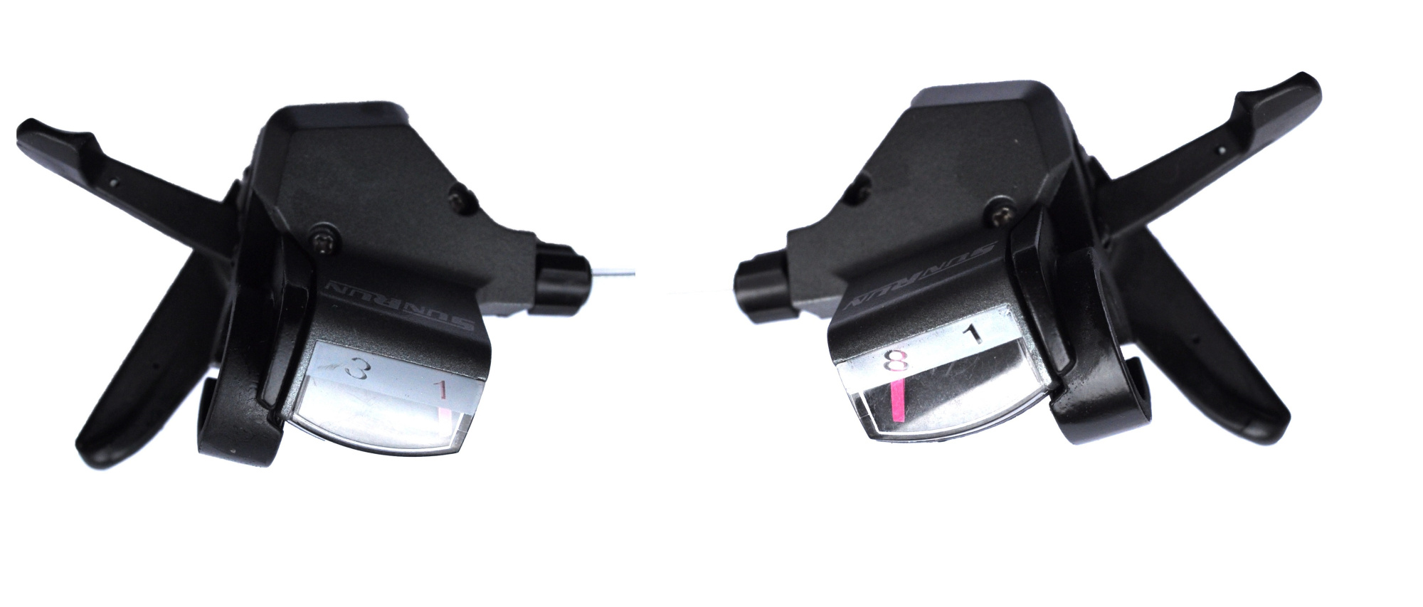 Шифтер Sunrun SL-KD-30-L3+R8, 3 шв.+8 шв.