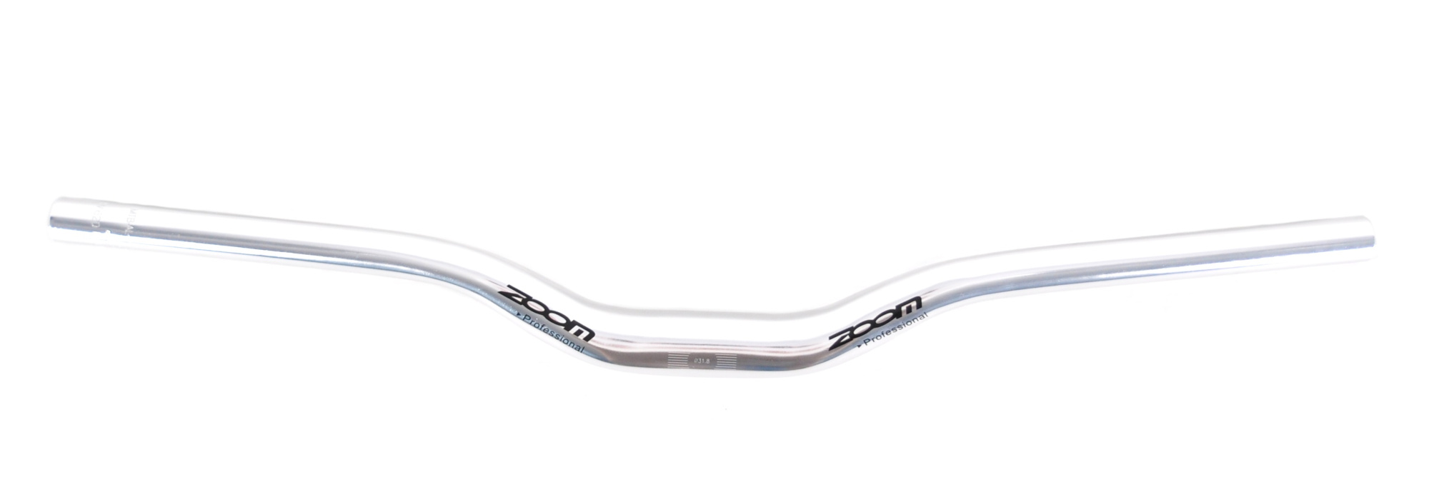 Труба керма Zoom АЛ MTB 620мм,  мод.345 срібн. 