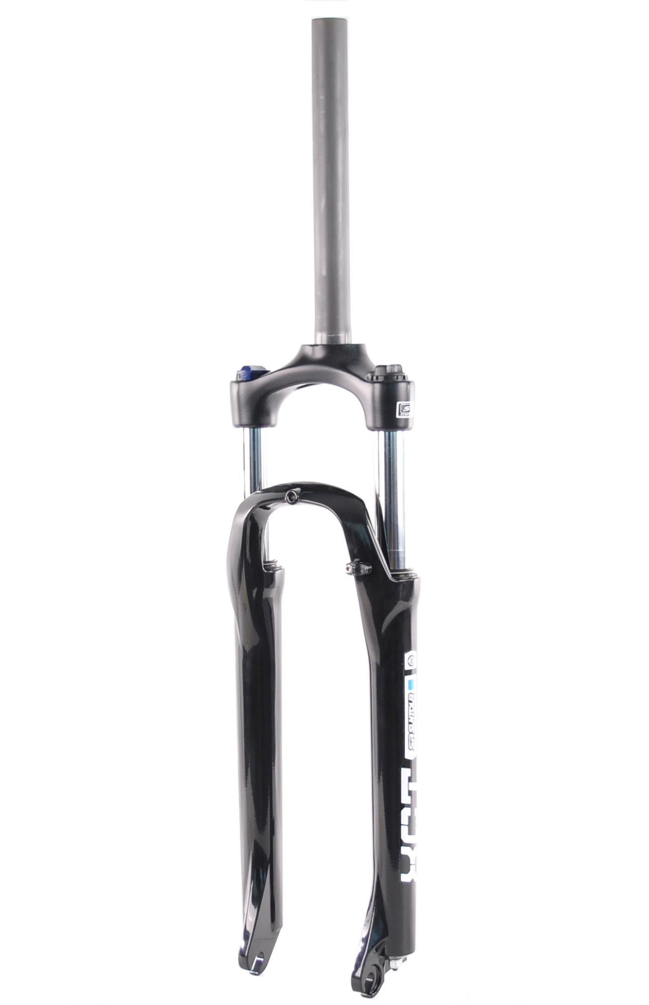 Вилка SR Suntour 27,5 XCТ-HLO DISK, 1-1/8'x255мм, хід:100мм, чорна 