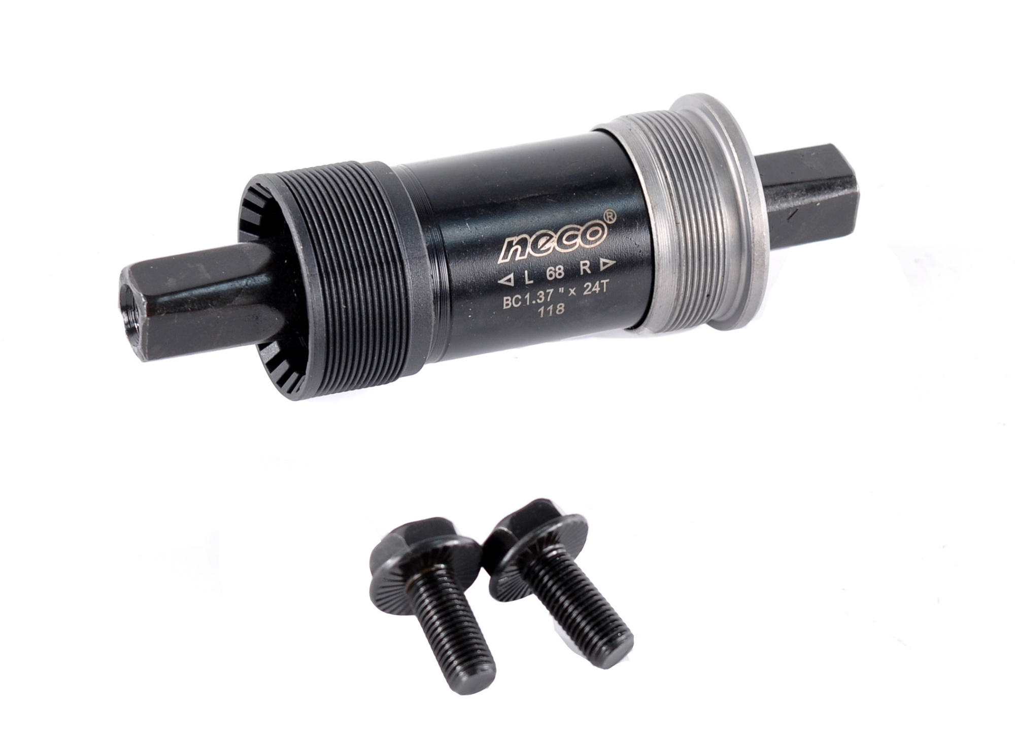 Картридж 68x118мм,Вісь квадрат на болт, Neco (комп.)