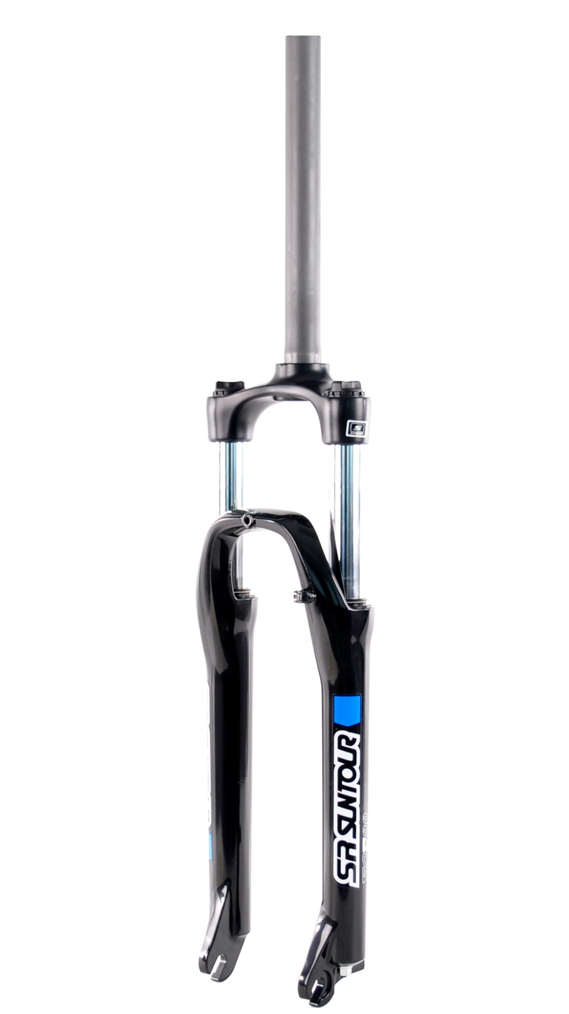 Вилка SR Suntour 26 XCE DISK, 1-1/8'x255мм, хід:100мм, чорна