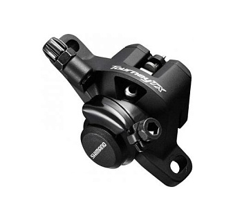 Диск.гальма задн. SHIMANO з адаптером 160мм чорн. BR-TX805, компл