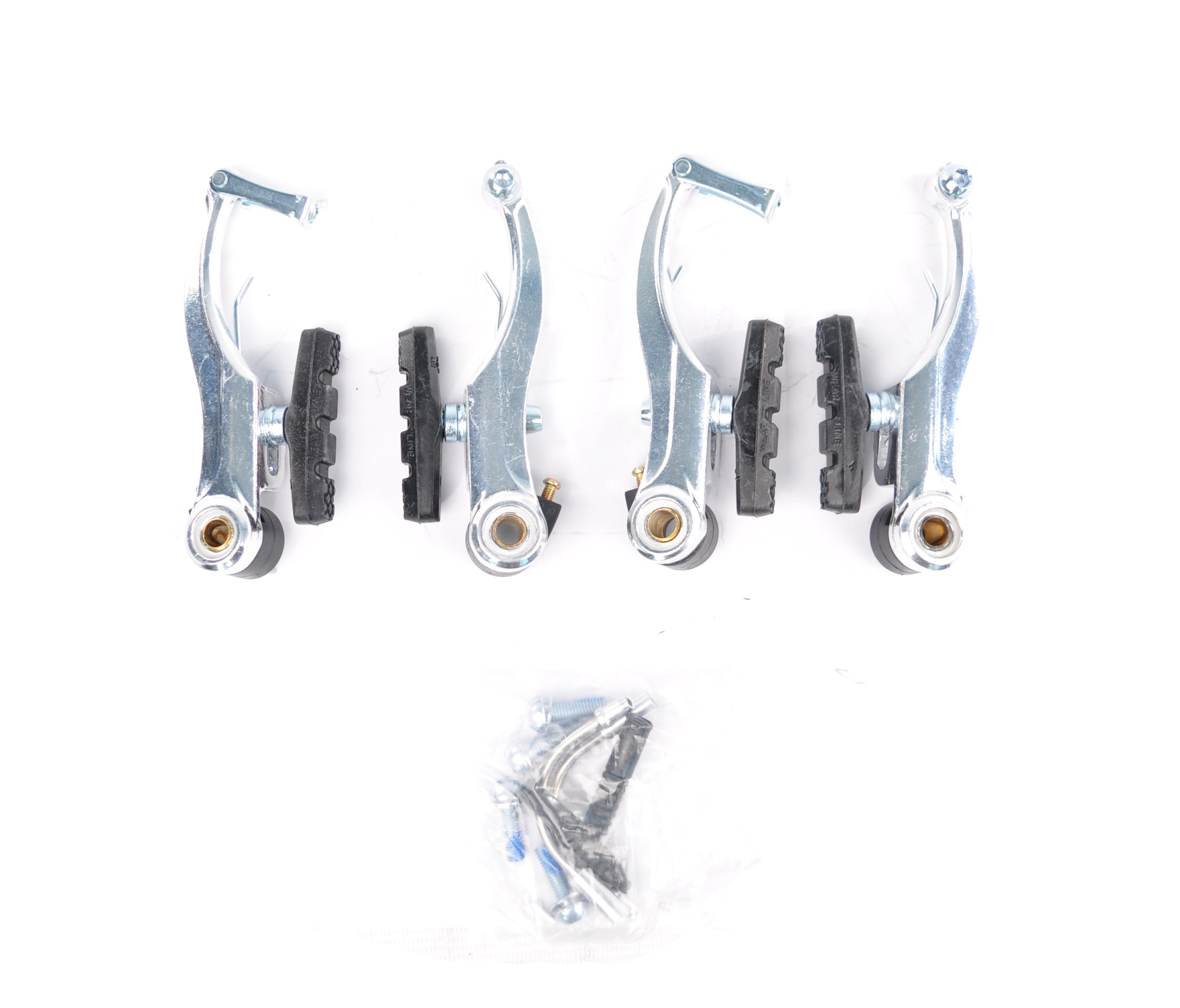 Гальма V-brake Sunrun передні та задні АЛ 110х70мм, СВ-113, чорні