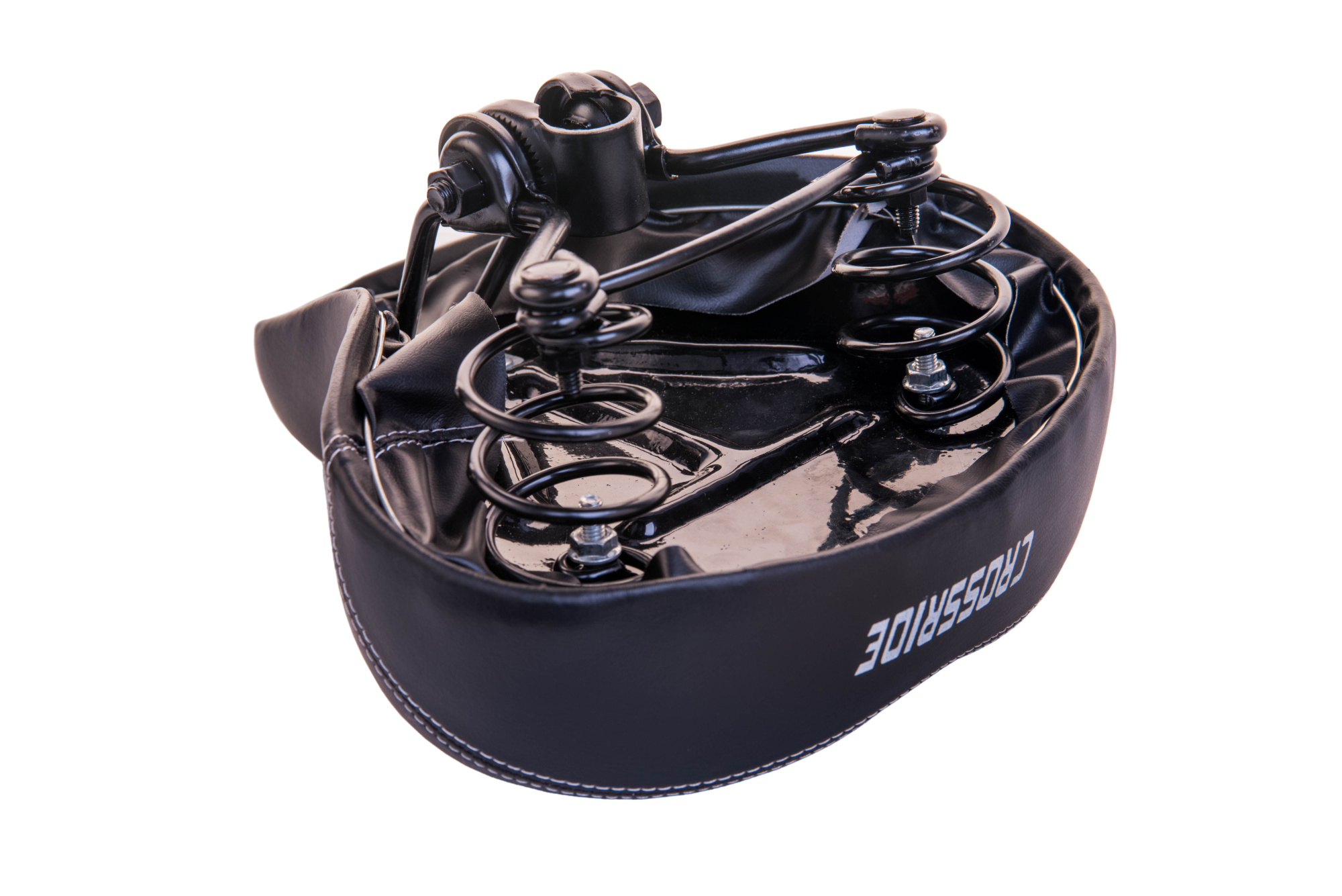 Сідло Baisike S008 чорне 260х220 мм,сталевий каркас, з замком