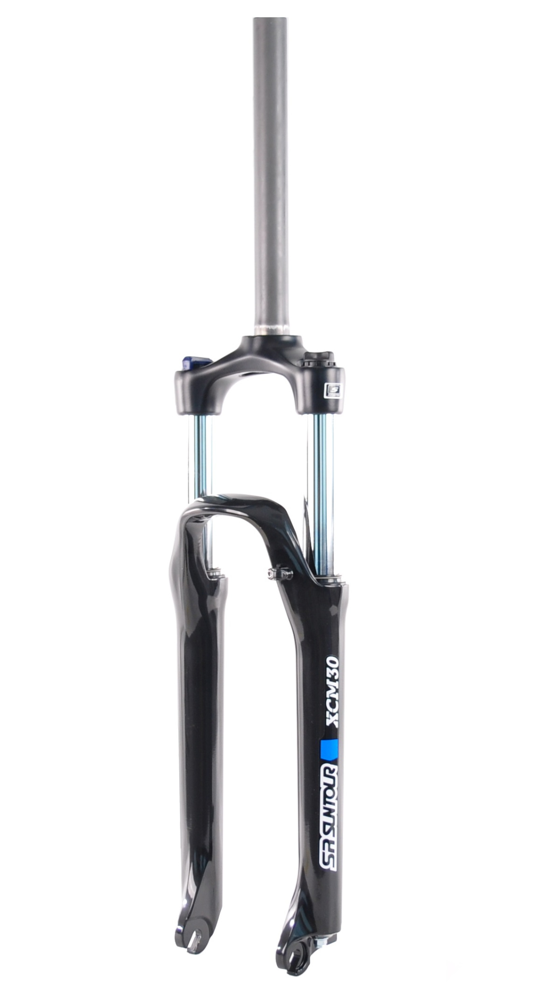 Вилка SR Suntour 26 XCM DISK, 1-1/8'x260мм, хід:120мм, чорна