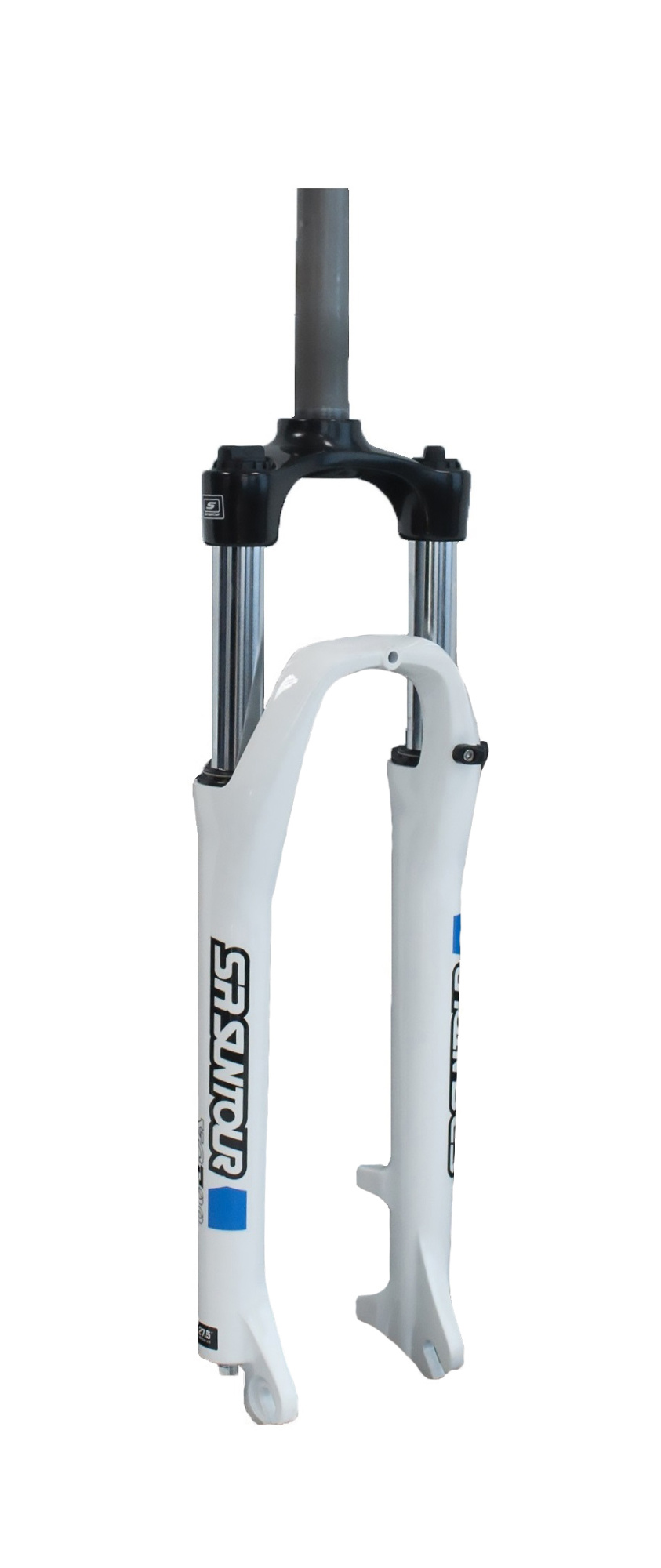 Вилка SR Suntour 27,5 SF18-XCE-DS, 1-1/8"х255мм, хід: 80мм, біла