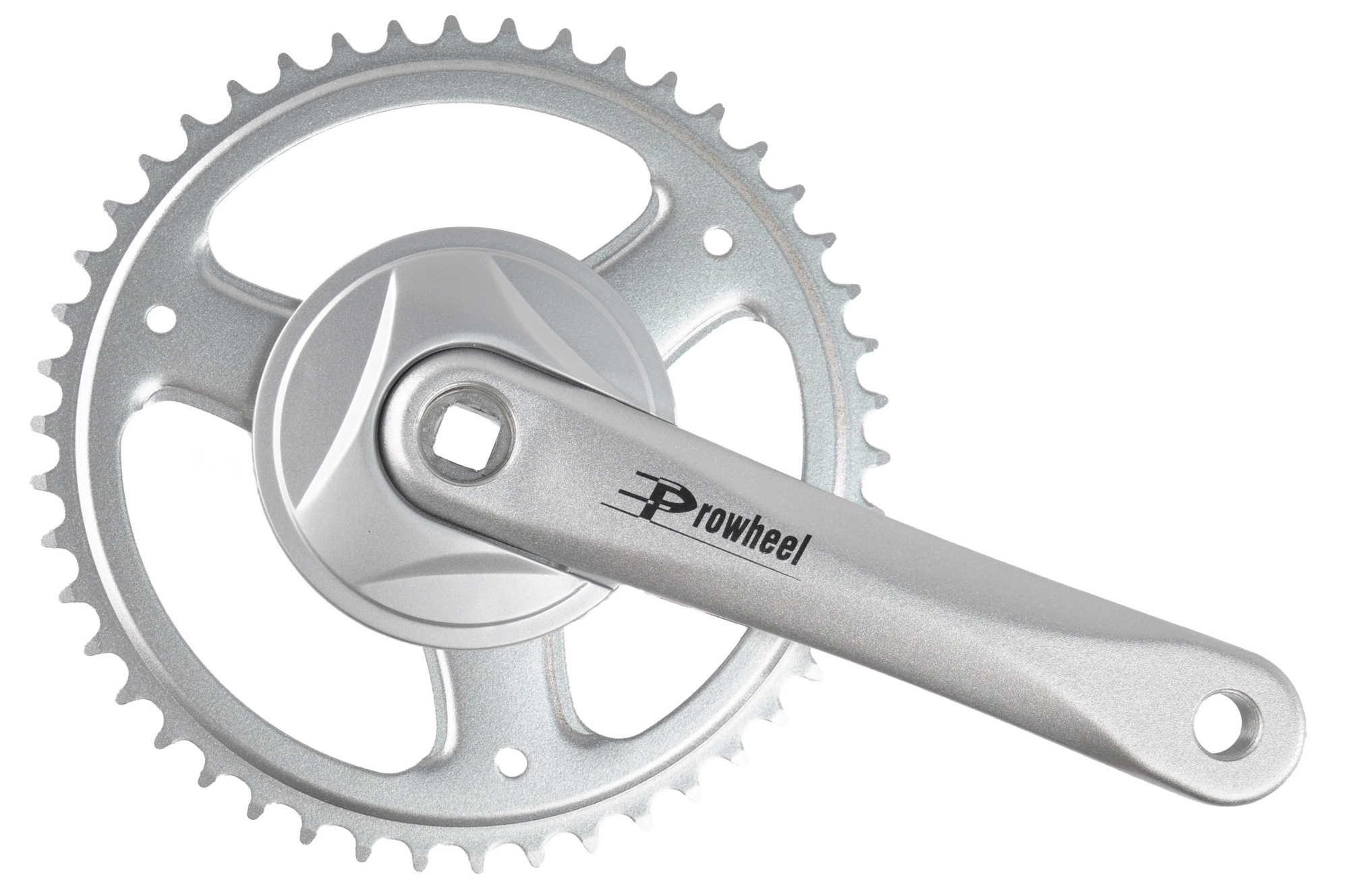 Шатун Prowheel АЛ 46Тх170мм, PRA-11C[92], сріблястий