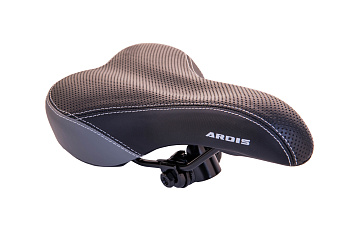 Сідло Corrado 6690 лого "ARDIS" з замком чорний
